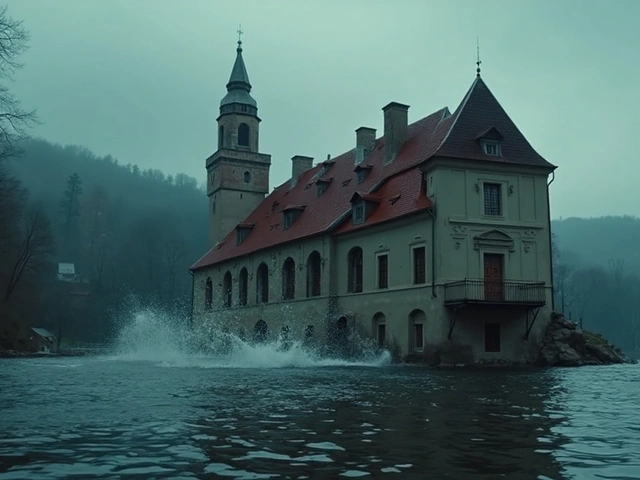 Kde najít potápějící se dům z Casino Royale?